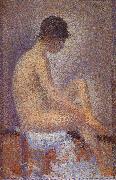 Flank Stance, Georges Seurat